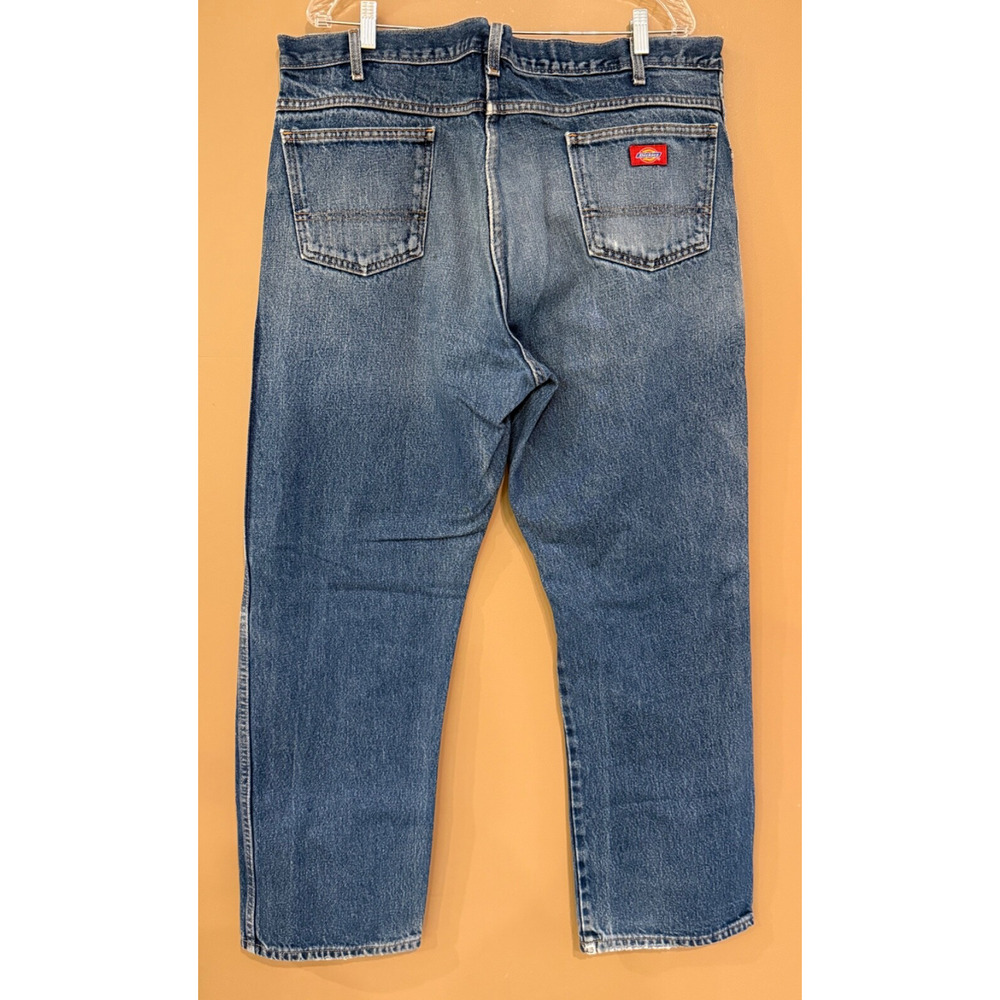 Dickies Denim Jeans Mens Size 42x30 Farm Workwear Pants Carhartt Style